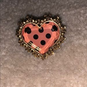 SIZE 7 BETSEY JOHNSON RING
